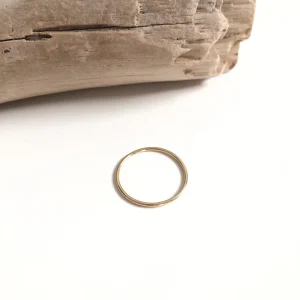 Bague "Finesse" plaqué or