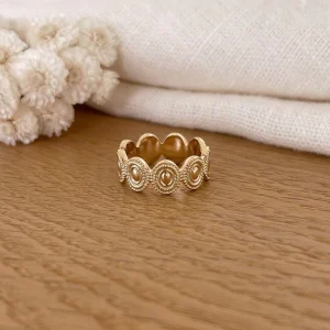 Bague "Adele" Plaqué or