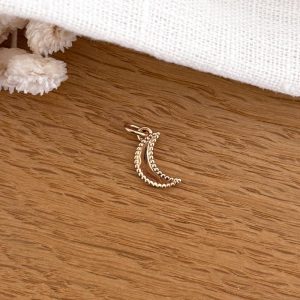 Pendentif "Lunis" plaqué or