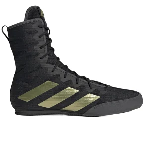 Boxschuhe ADIDAS Box Hog 4 - Schwarz/Gold
