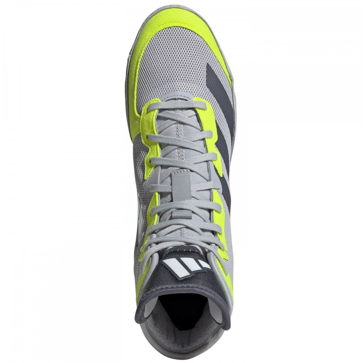 Ringerschuhe ADIDAS Adizero - Grau/Neon – Image 6