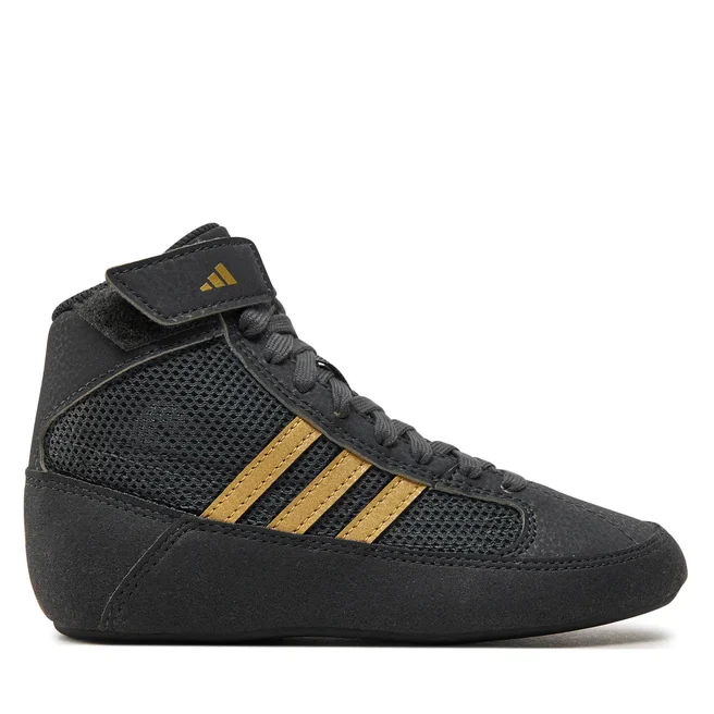 Kinder Ringerschuhe ADIDAS Havoc - Schwarz/Gold – Image 3