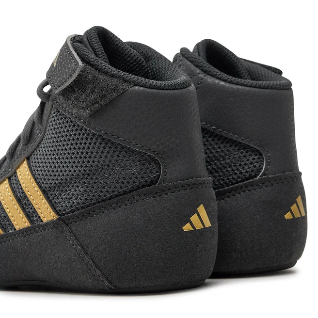 Kinder Ringerschuhe ADIDAS Havoc - Schwarz/Gold – Image 7