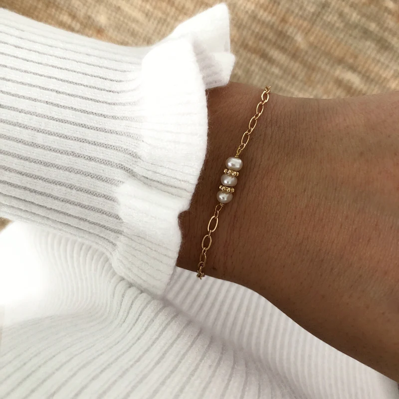 Bracelet "Moana" plaqué or