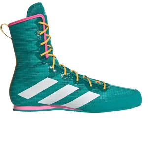 Boxschuhe ADIDAS Box Hog 4 - Türkis/Pink