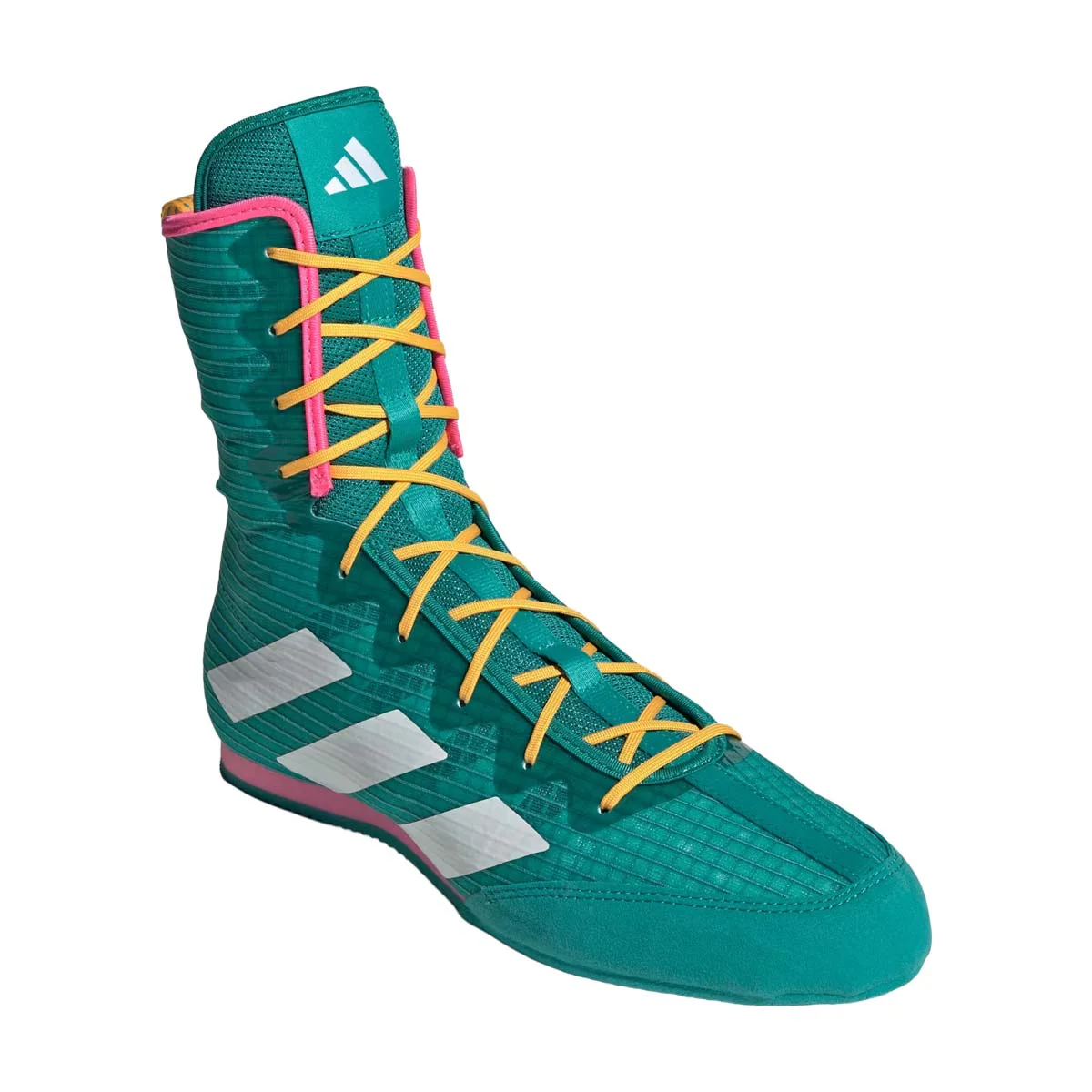 Boxschuhe ADIDAS Box Hog 4 - Türkis/Pink – Image 4