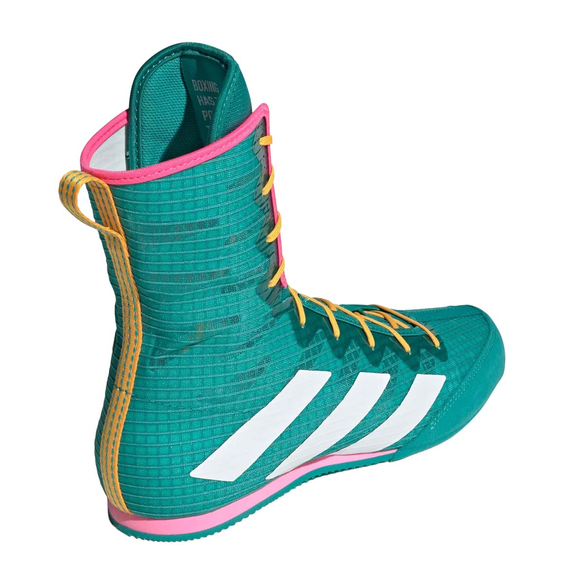 Boxschuhe ADIDAS Box Hog 4 - Türkis/Pink – Image 2