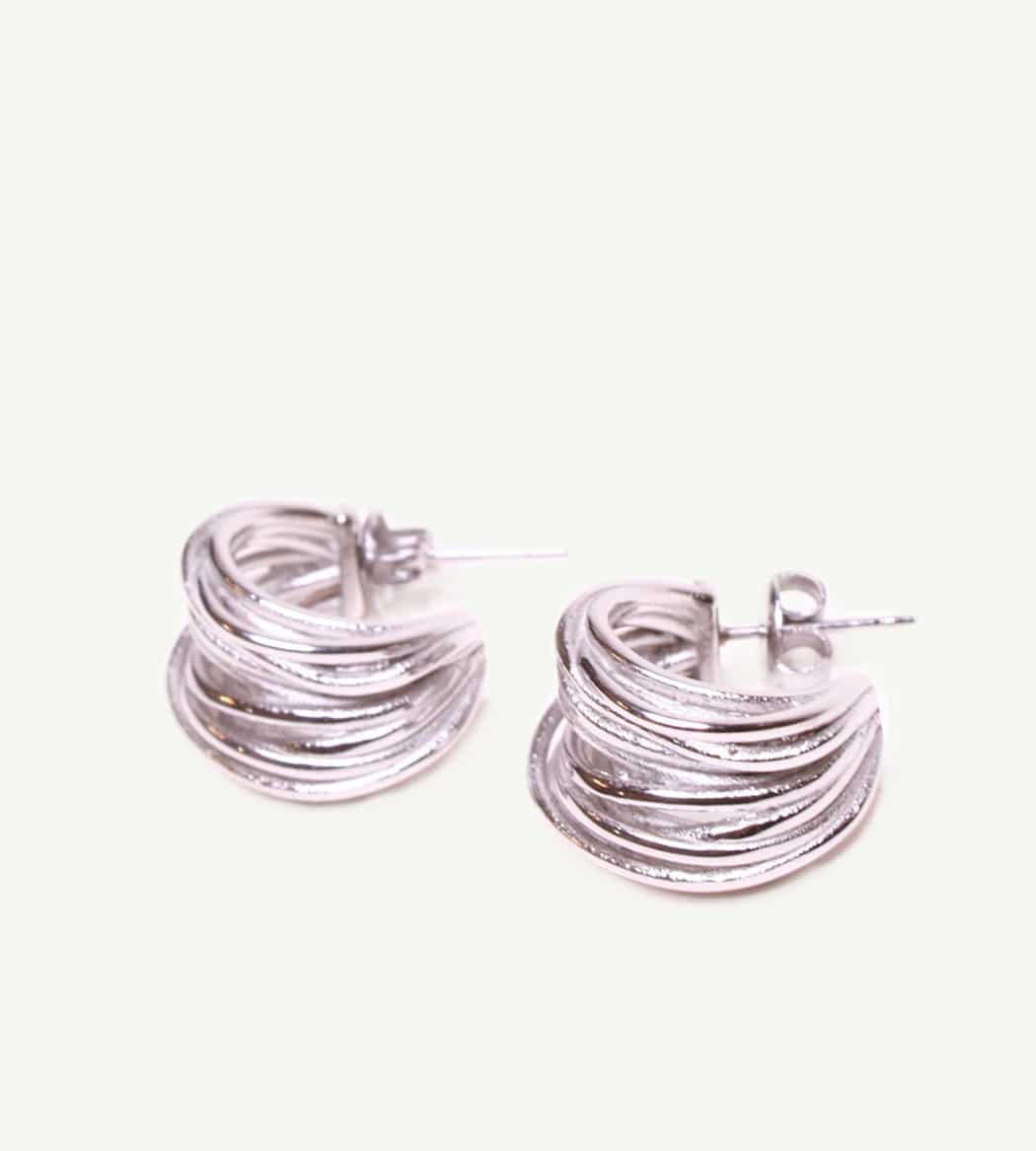 Créoles Kyma Argent – Image 2