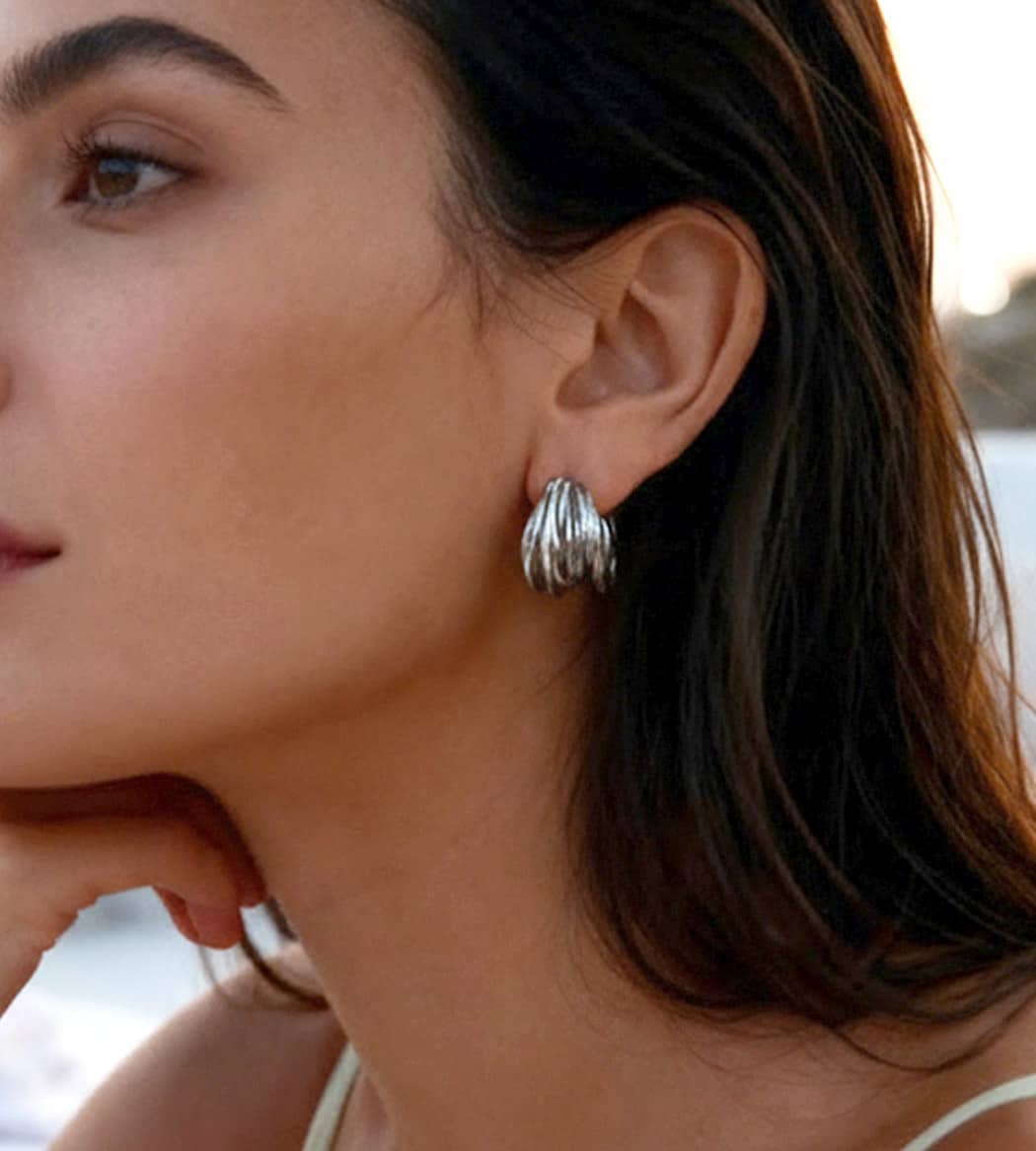 Créoles Kyma Argent