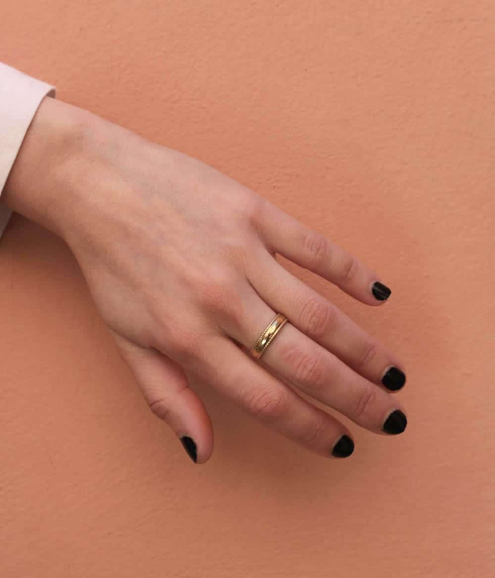 Bague Flora Or – Image 6