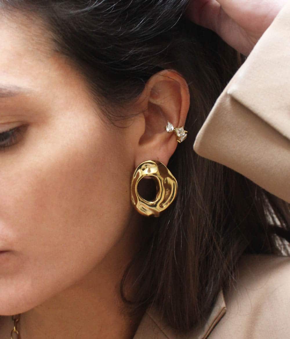 Boucles d’oreilles Eléonore Or