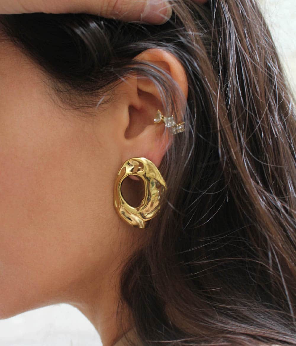 Boucles d’oreilles Eléonore Or – Image 3