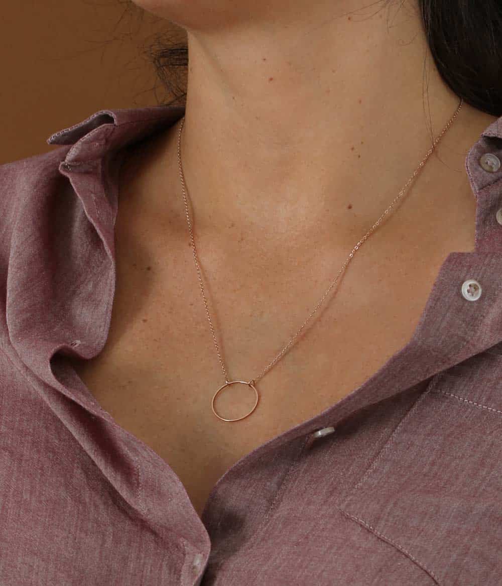 Collier Calypso Or Rose