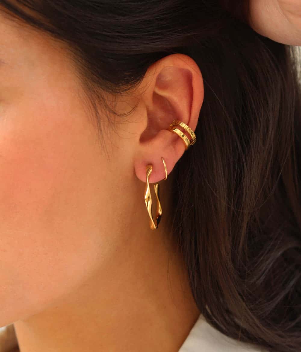 Mini créoles Séréna Or – Image 5