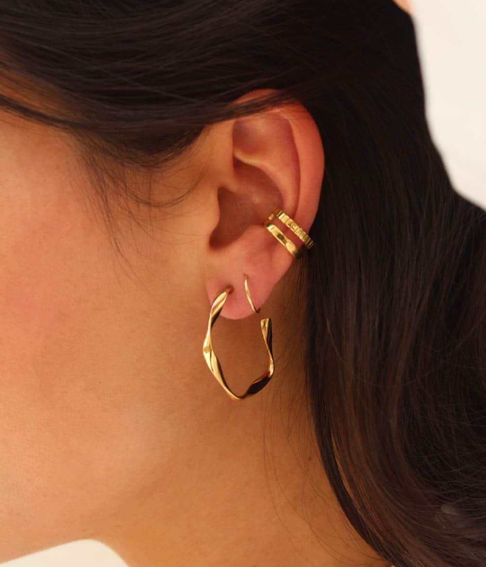 Mini créoles Séréna Or – Image 7