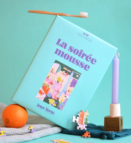 Puzzle La Soirée Mousse 500 pièces – Image 4