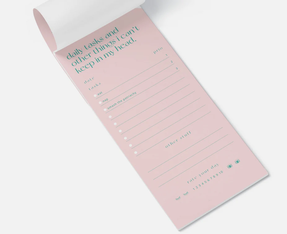 Bloc note "Eat, Nap and smash the patriarchy" ! – Image 3