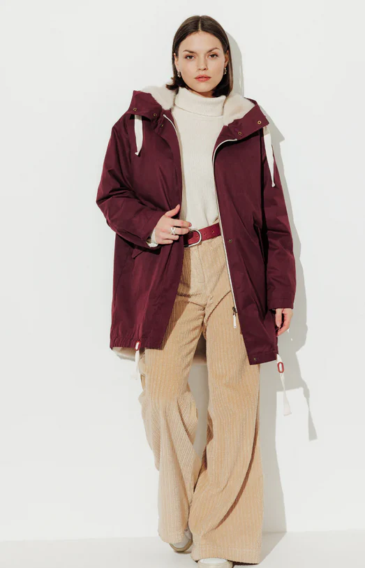 Parka Ficus Bordeaux – Image 3