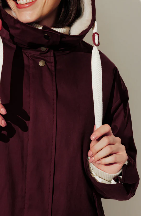 Parka Ficus Bordeaux – Image 2