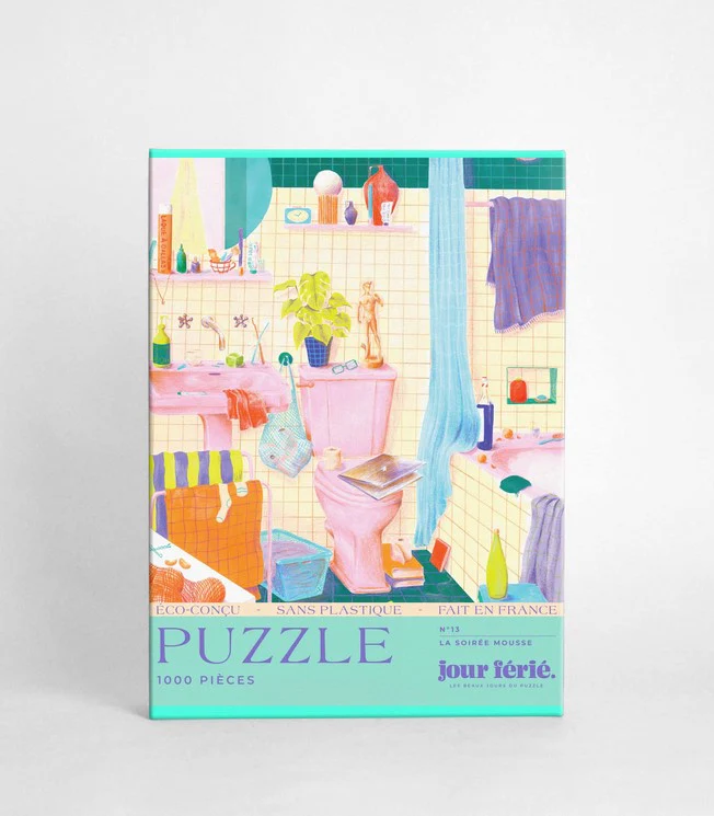 Puzzle La Soirée Mousse 500 pièces – Image 3