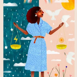 Affiche Astro zodiaque 30x40cm / 12 signes