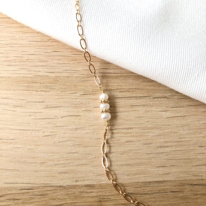 Bracelet "Moana" plaqué or – Image 4