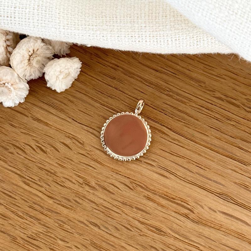 Pendentif "Poeme" plaqué or – Image 2