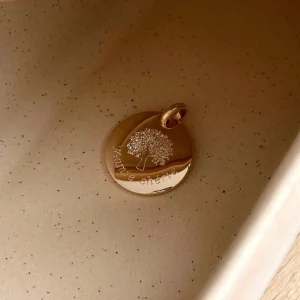 Pendentif "Arbre de vie" plaqué or