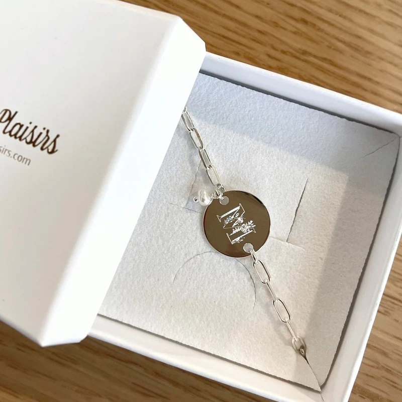 Bracelet "Maho" argent