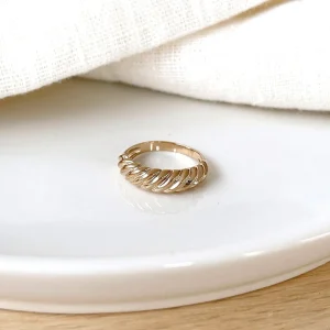 Bague "Beatriz" plaqué or