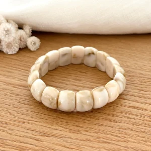 Bracelet "Alia" écru