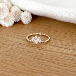 Bague "Adam" plaqué or