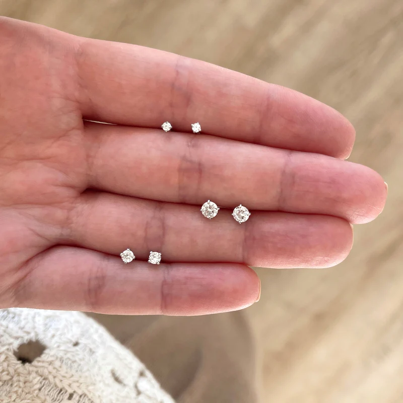 Boucles d'oreilles "Dani" argent