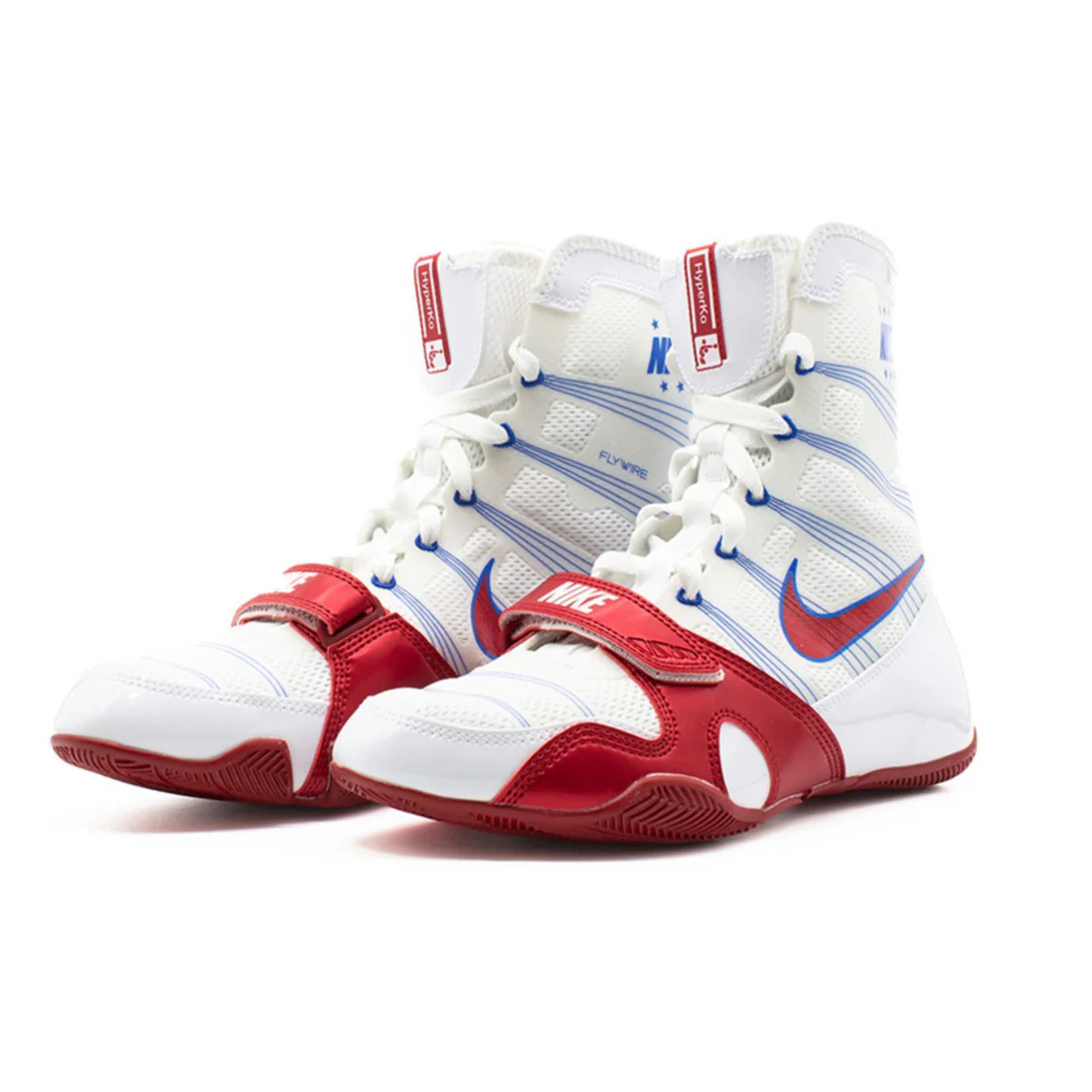 Boxschuhe NIKE Hyper KO - Weiß/Rot – Image 3