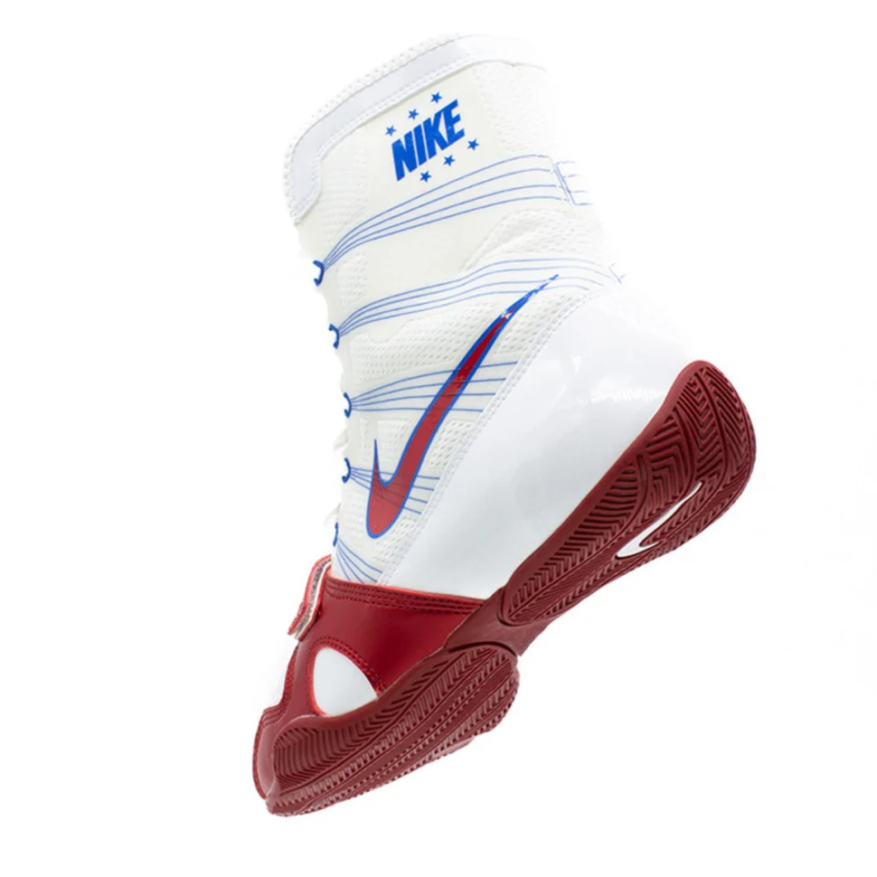 Boxschuhe NIKE Hyper KO - Weiß/Rot – Image 5