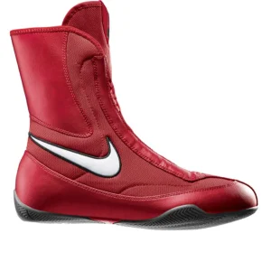 Boxschuhe NIKE Oly Mid - Rot