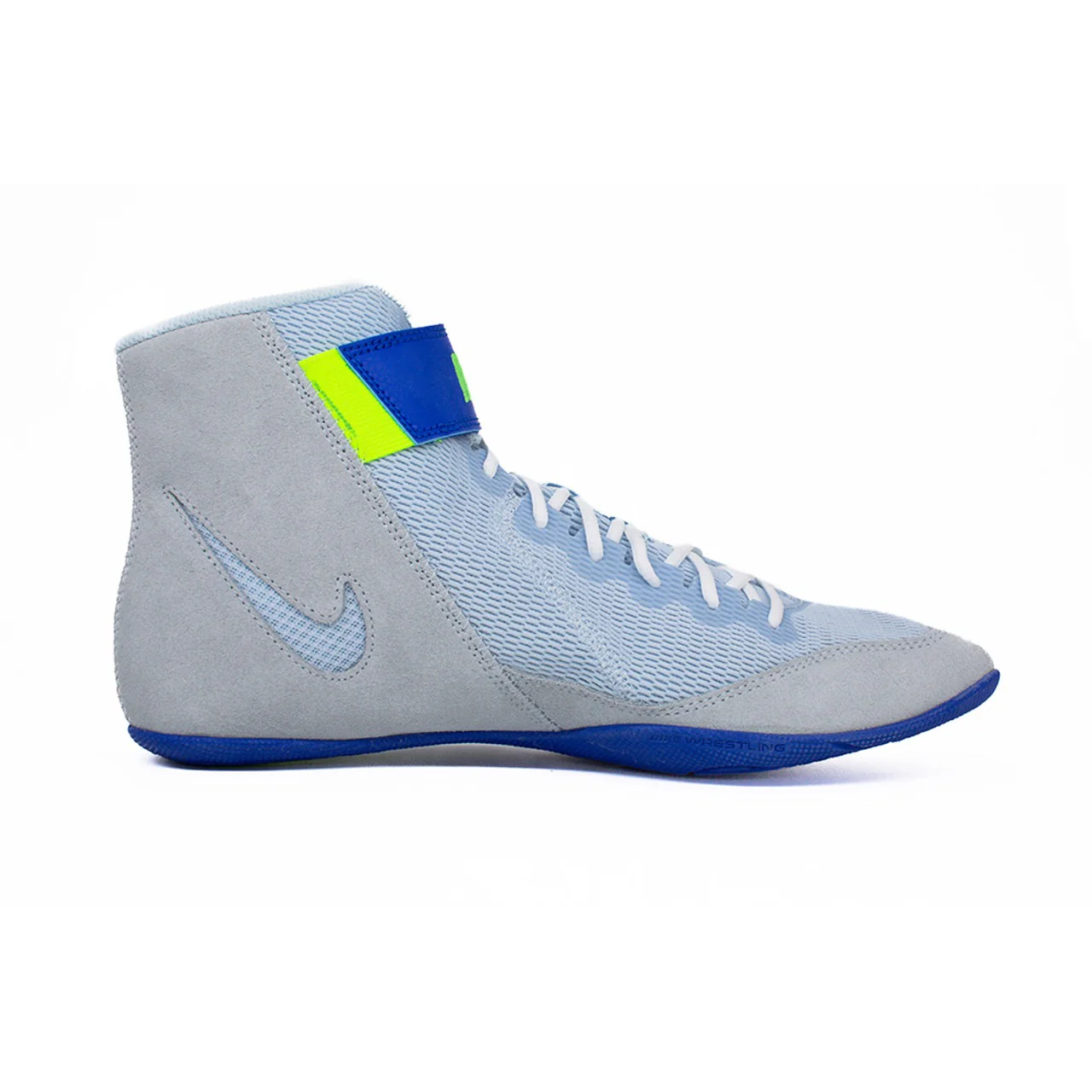 Ringerschuhe NIKE Speedsweep VIII - Grau/Blau/Neon – Image 3