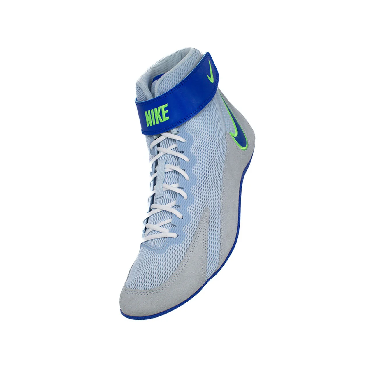 Ringerschuhe NIKE Speedsweep VIII - Grau/Blau/Neon – Image 5