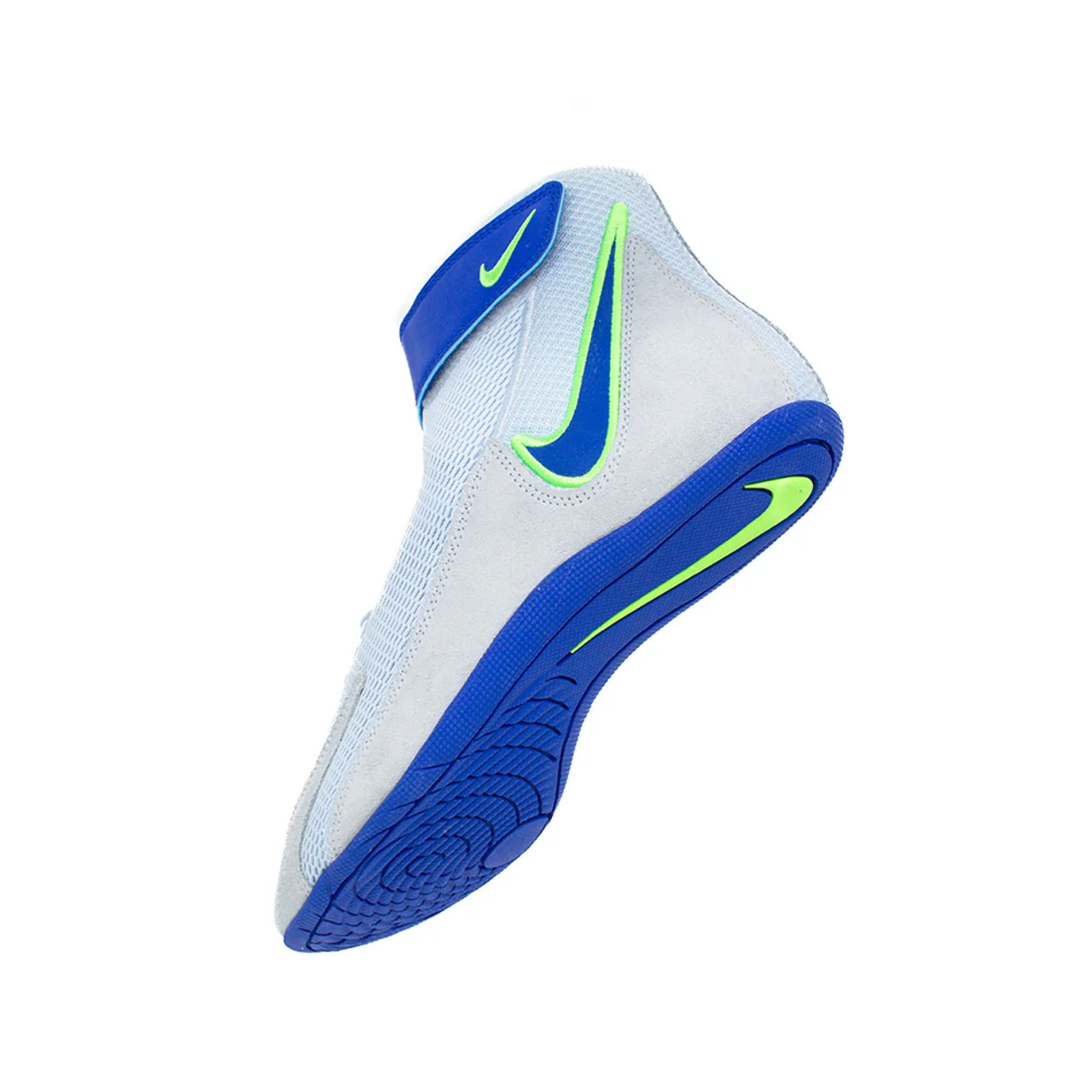 Ringerschuhe NIKE Speedsweep VIII - Grau/Blau/Neon – Image 6