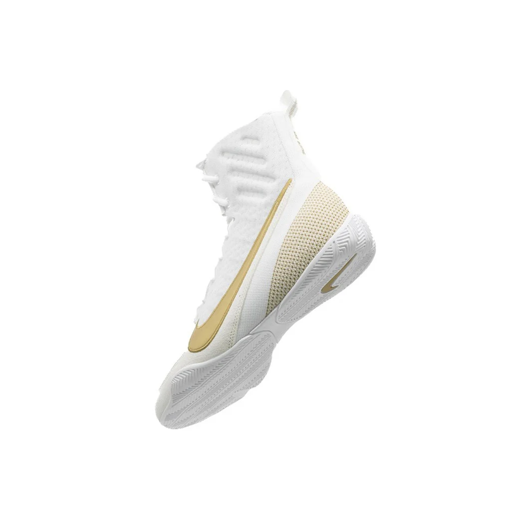 Boxschuhe NIKE Machomai 3 - Weiß/Gold – Image 6