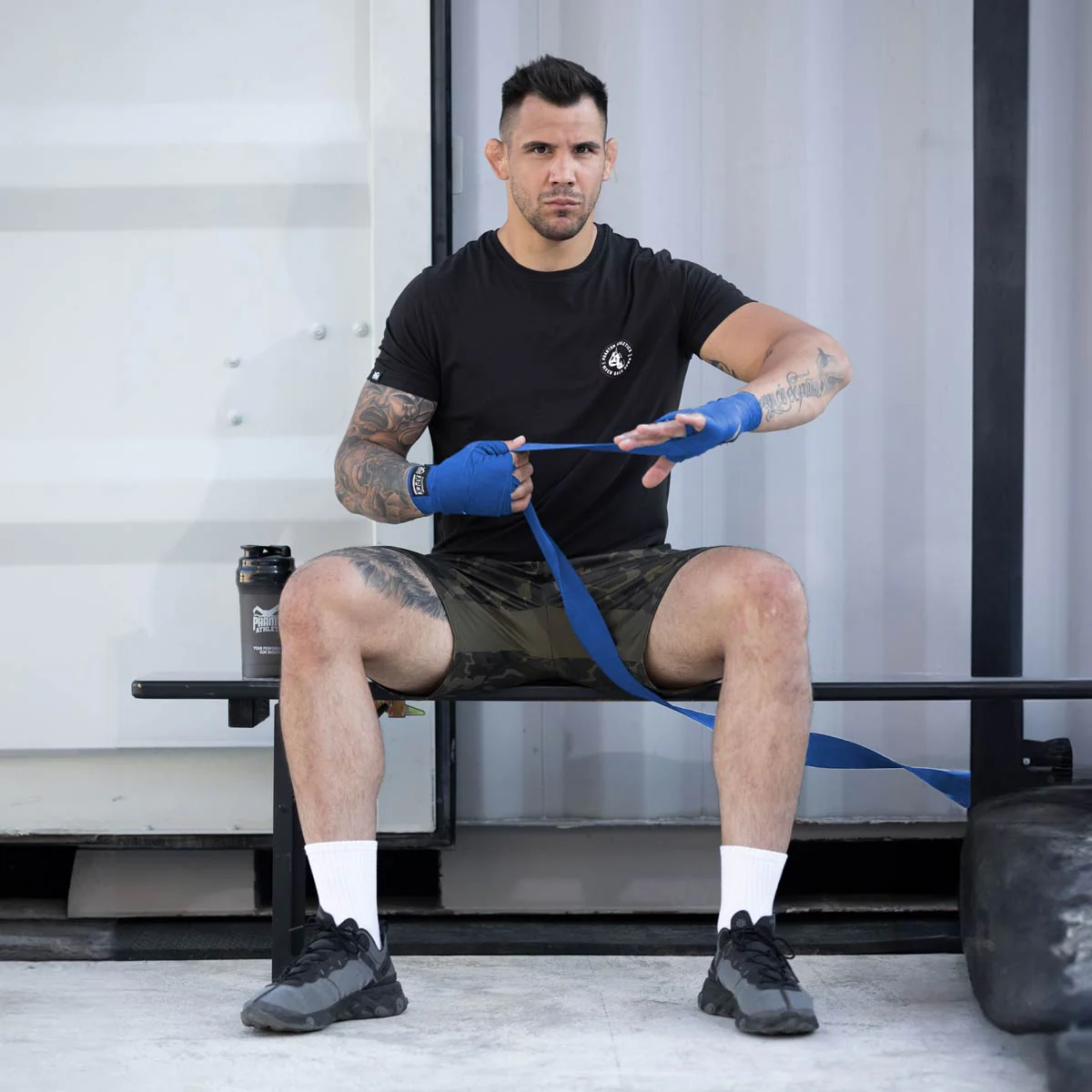 Boxbandagen Apex - Blau (250 cm / 400 cm) – Image 5