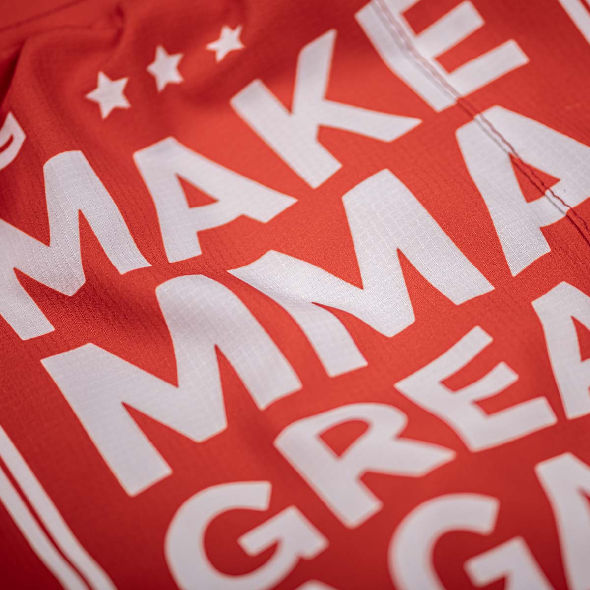 Fightshorts FUSION-R - Make MMA Great Again - Rot – Image 5