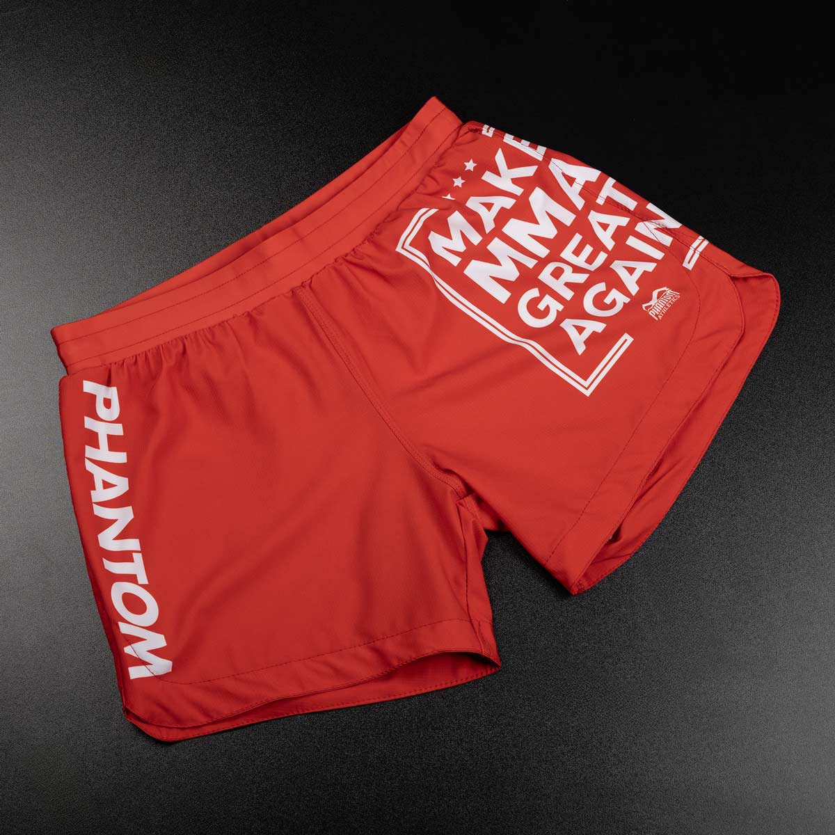 Fightshorts FUSION-R - Make MMA Great Again - Rot – Image 7