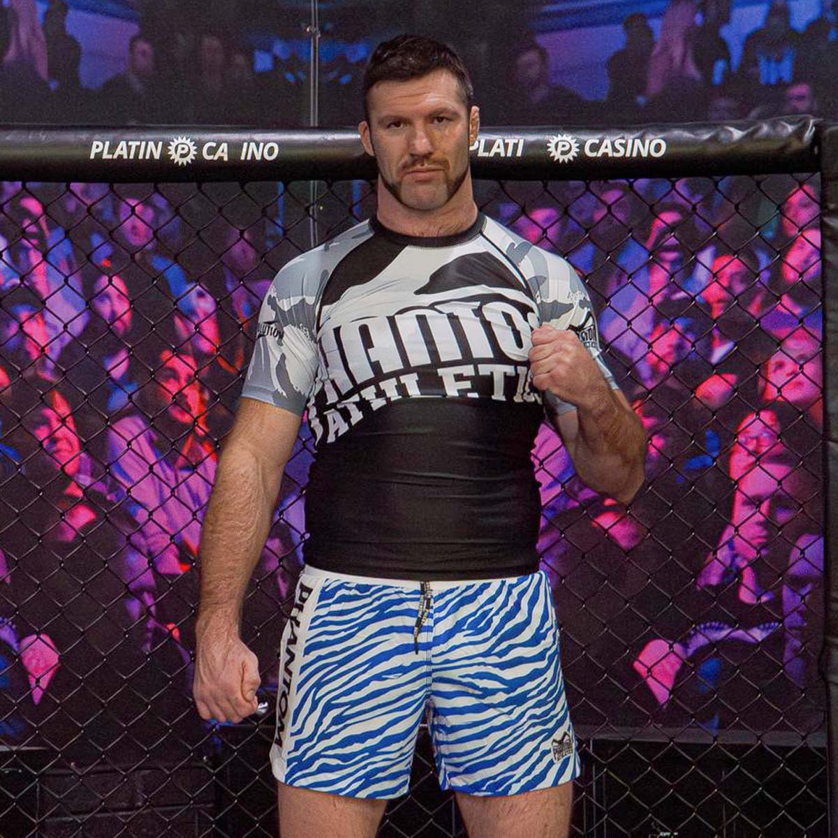 Fightshorts FUSION Blue Tiger – Image 5