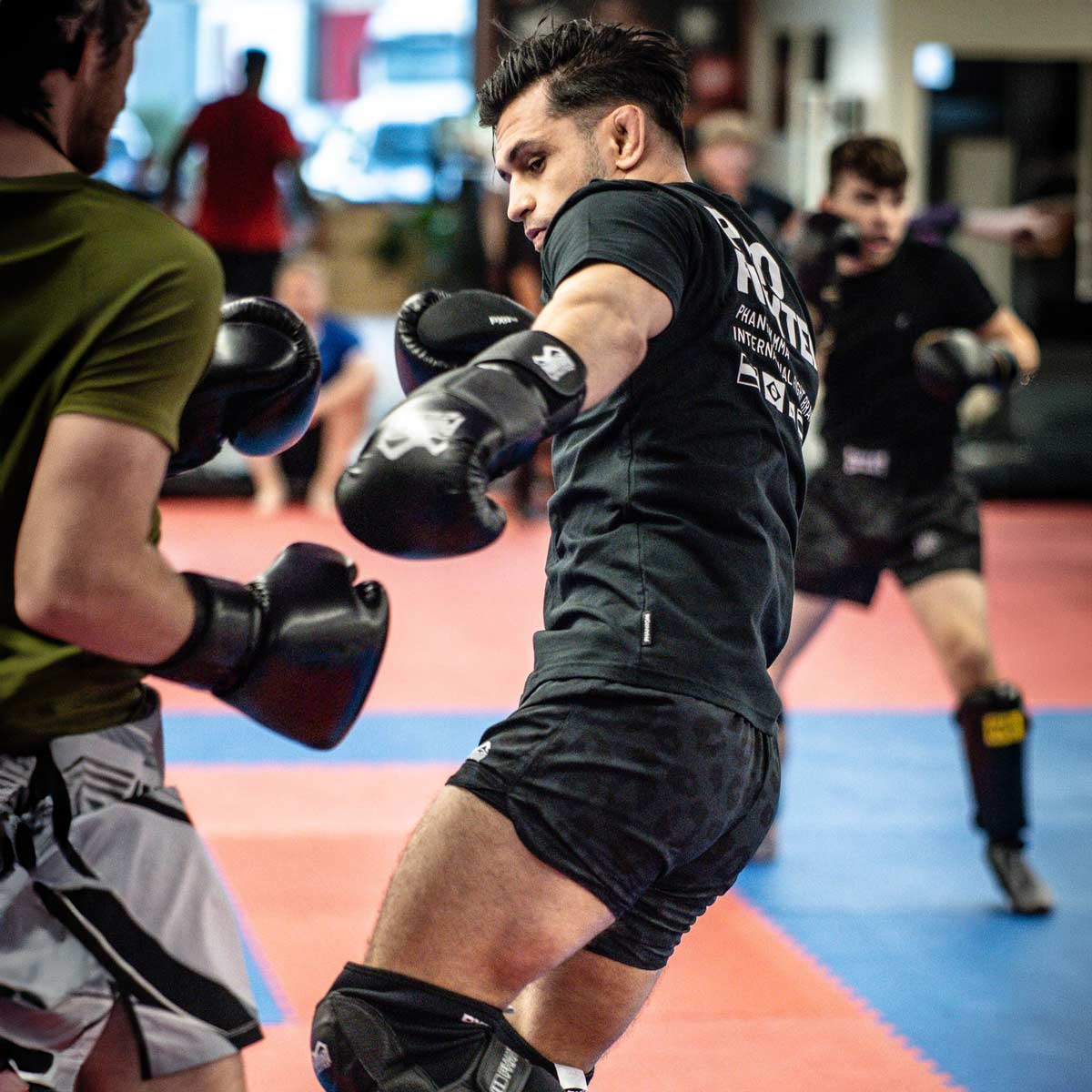 Fightshorts FUSION Panther - Schwarz – Image 4