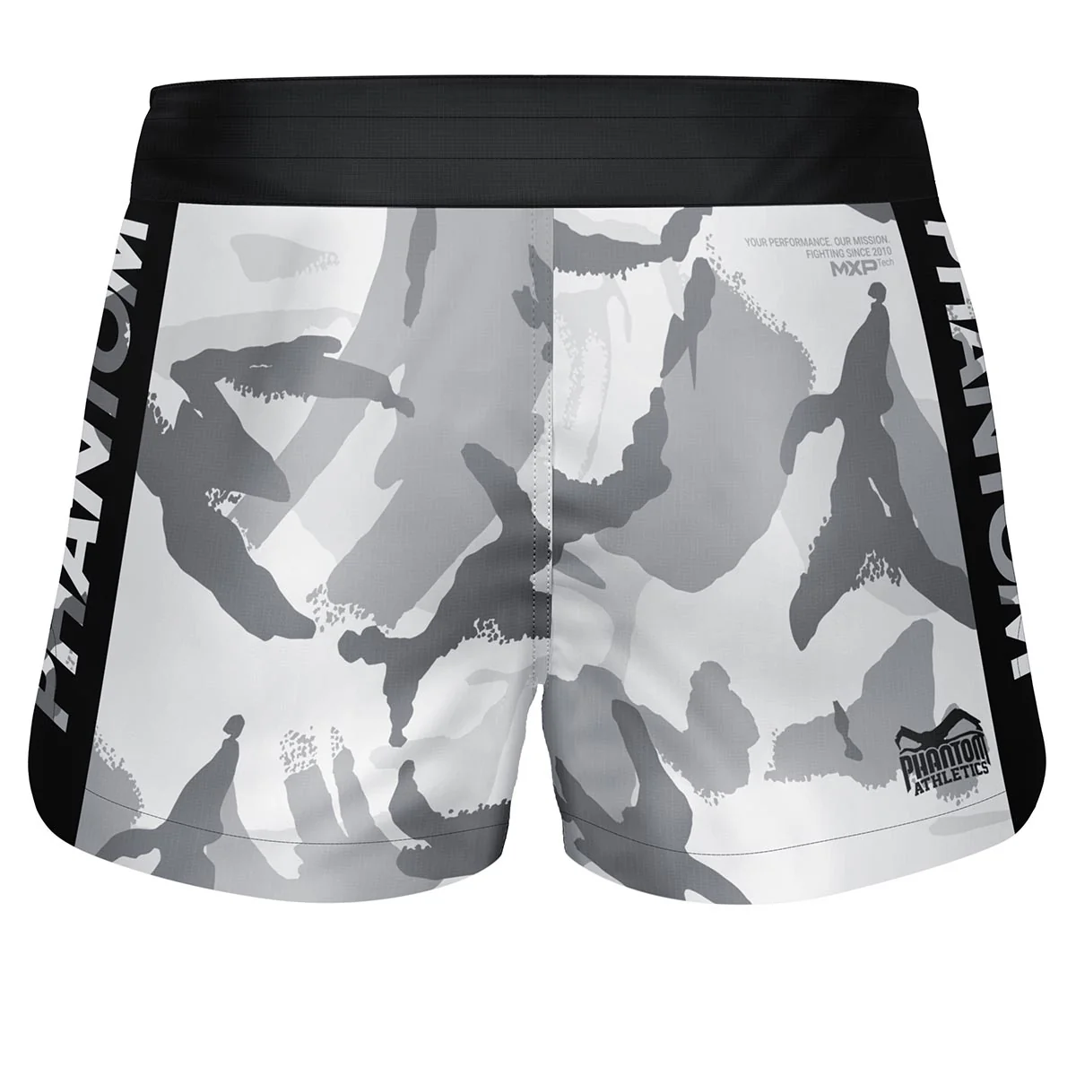Fightshorts FUSION-R Whiteout – Image 2