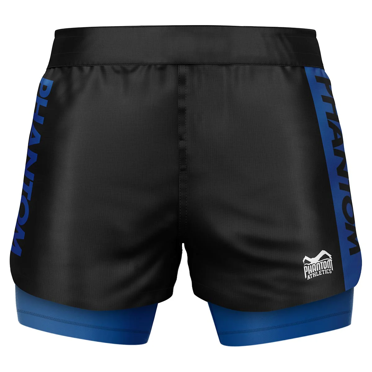 Fightshorts FUSION-R 2in1 RANKED - Weiß – Image 6
