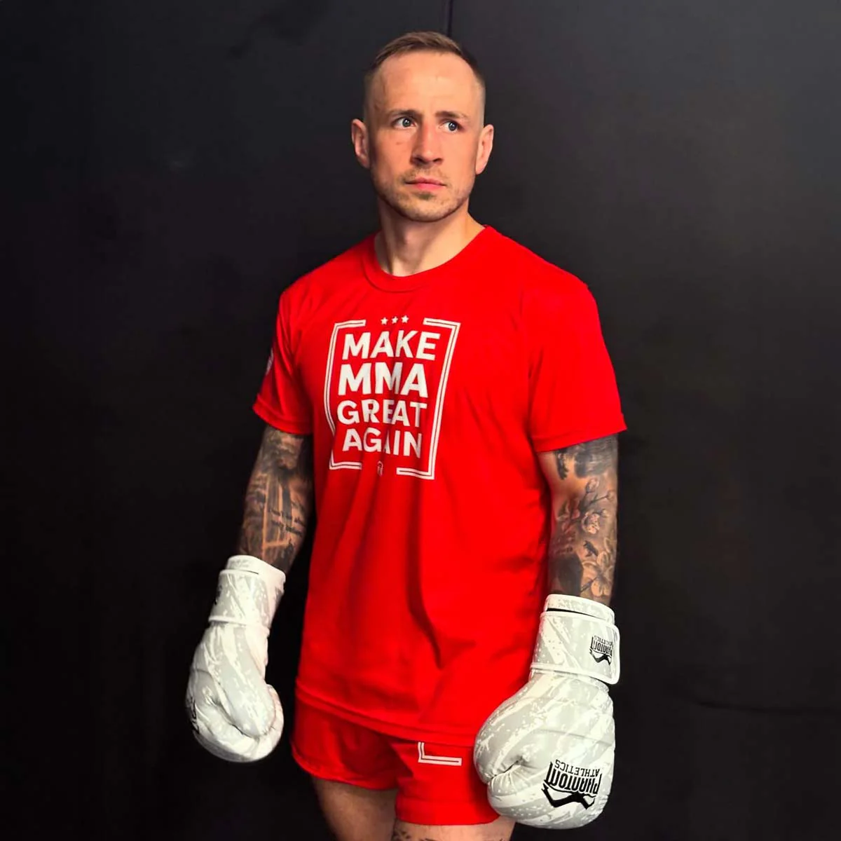 Trainingsshirt EVO - Make MMA Great Again - Rot – Image 5