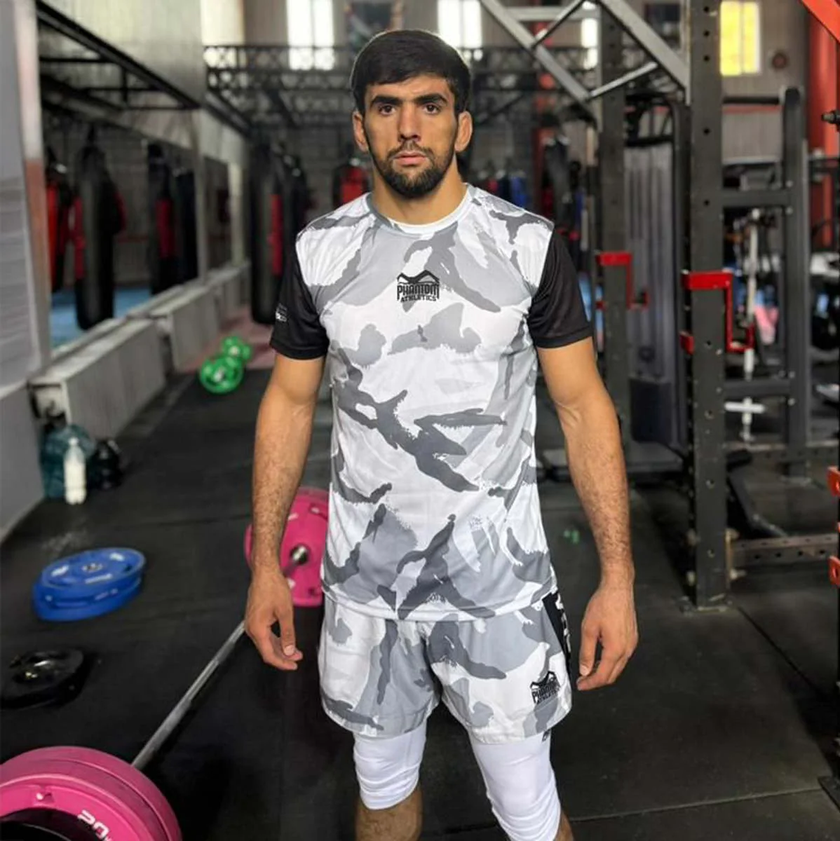 Fightshorts FUSION-R Whiteout – Image 7