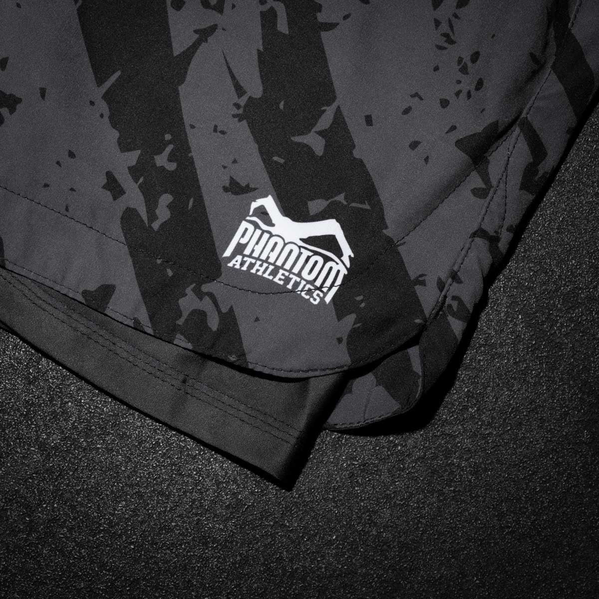 Fightshorts FUSION 2in1 Camo Tiger - Grau – Image 7